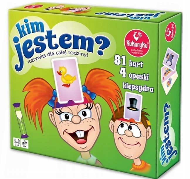 

Kim Jestem Gra Edukacyjna Rodzinna Zgadywanka