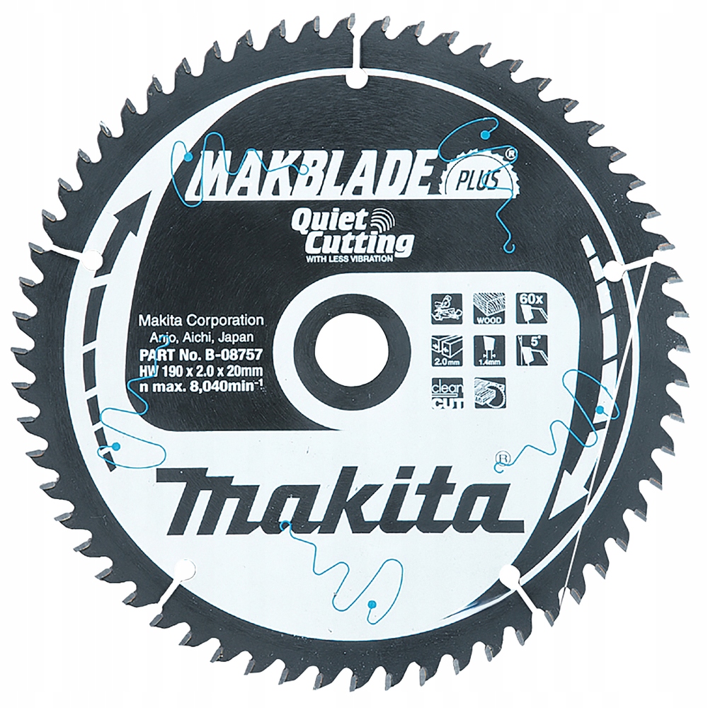 Makita Kotoučová Pila 350x30x100z Makblade Plus Dřevo >>>B-32677