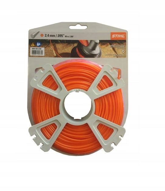 

Żyłka Kosy Kwadratowa 2,4mm 83m Pomarańczowa Stihl