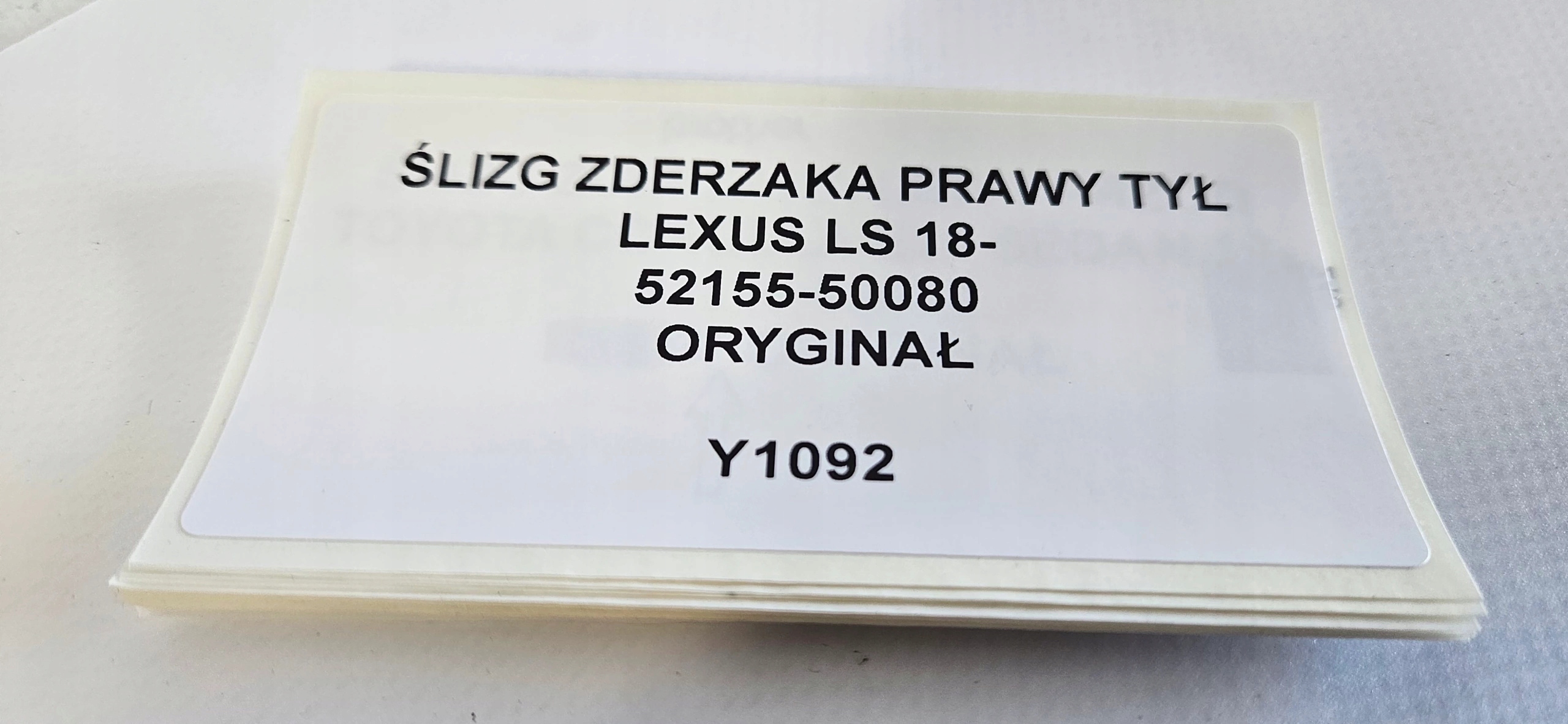 bumper bracket right rear part LEXUS LS 18- original