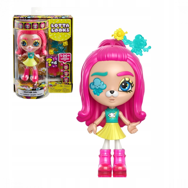 

Mattel Lotta Looks Lalka Pogoda GMW61 GMW42
