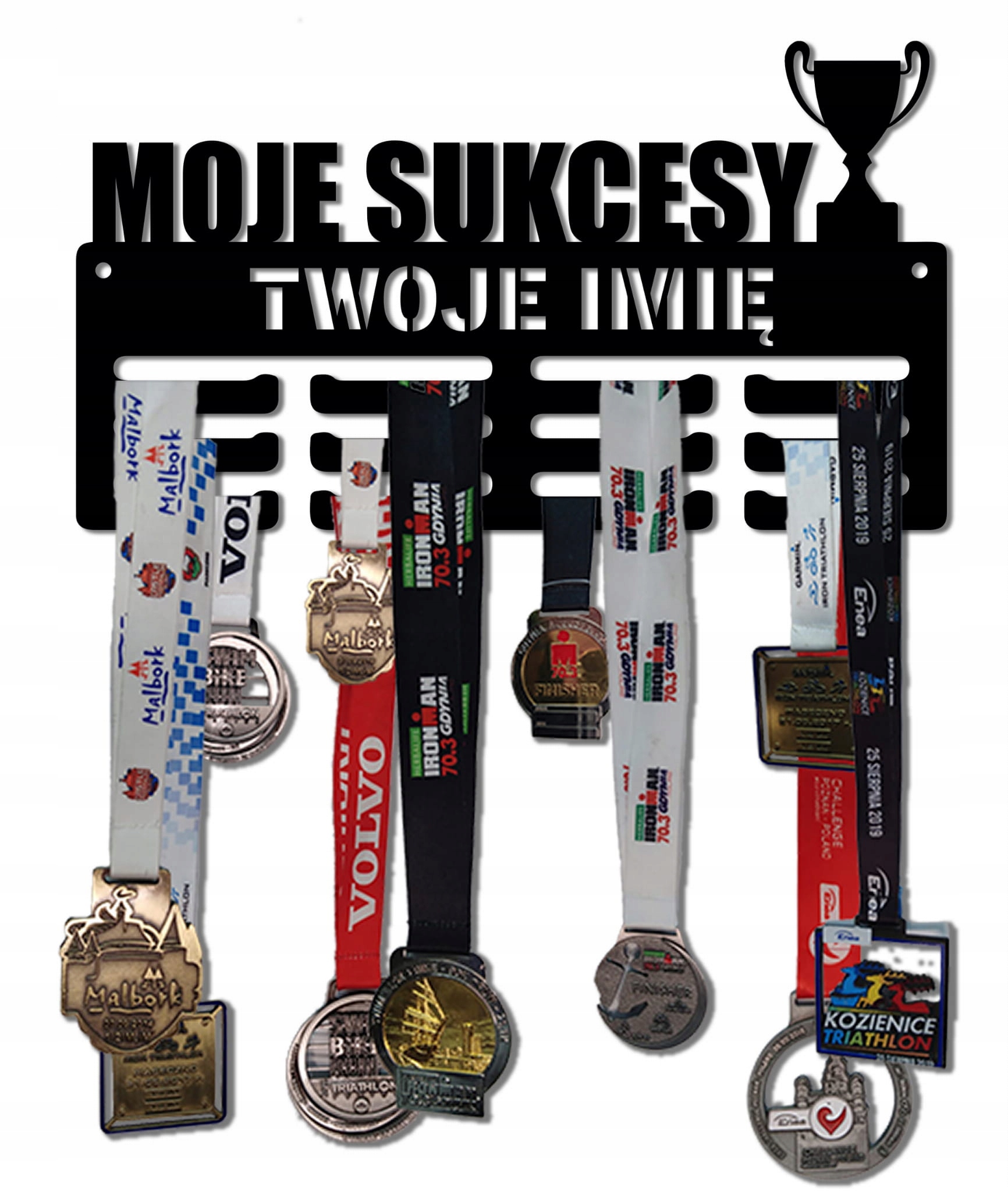 

Wieszak na medale Moje Sukcesy z imieniem 56.3