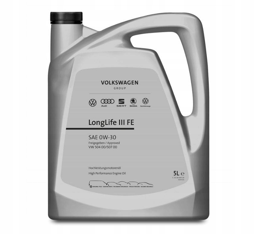 

Olej Volkswagen Longlife III Fe Vw 0W-30 5L Vag