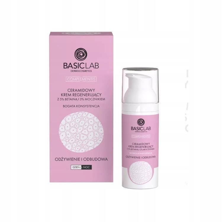 Basiclab Complementis Ceramidowy krem regenerujący o bogatej konsyste 50 ml