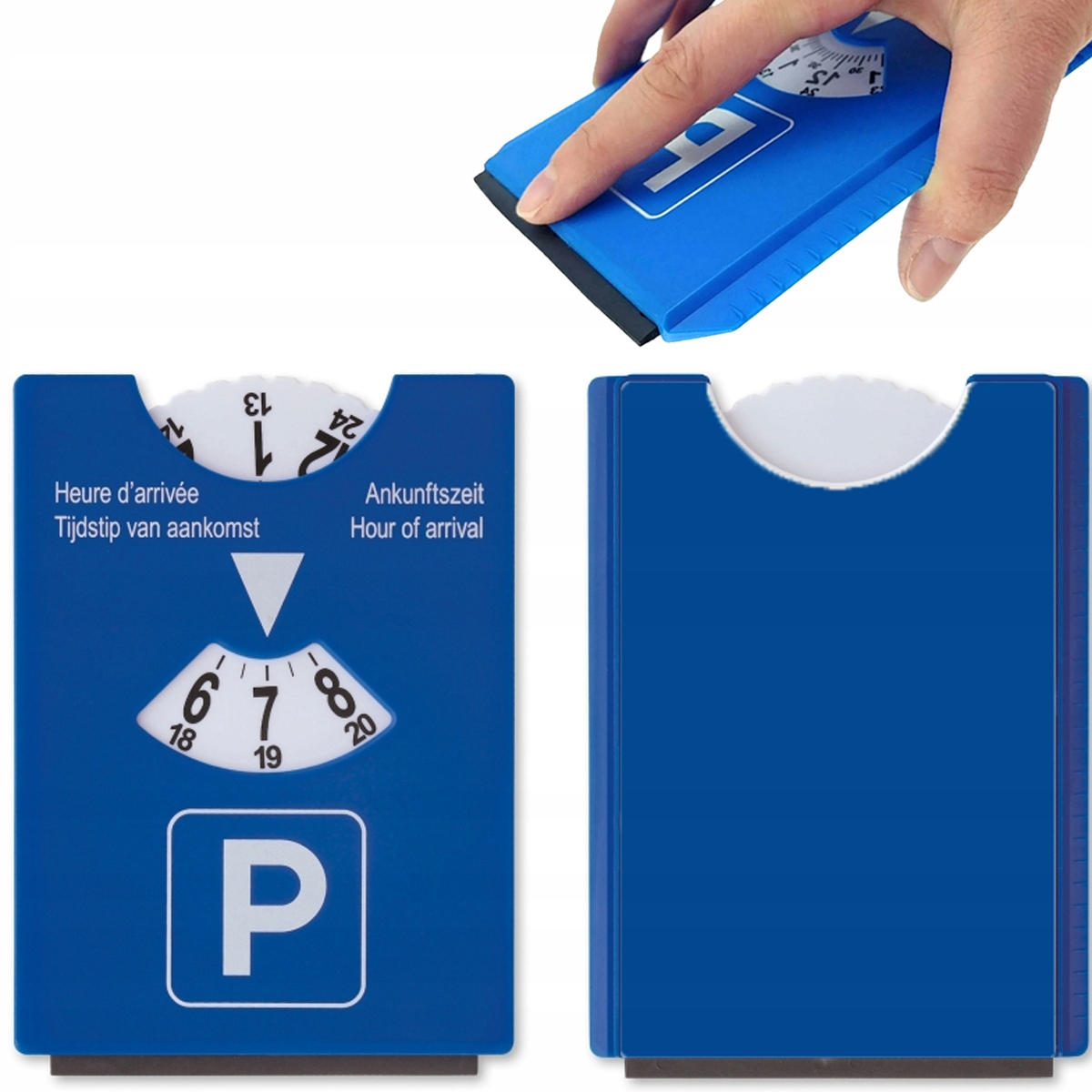 PARKOMETR SKROBACZKA DO SZYB TARCZA PARKING 3 SZT