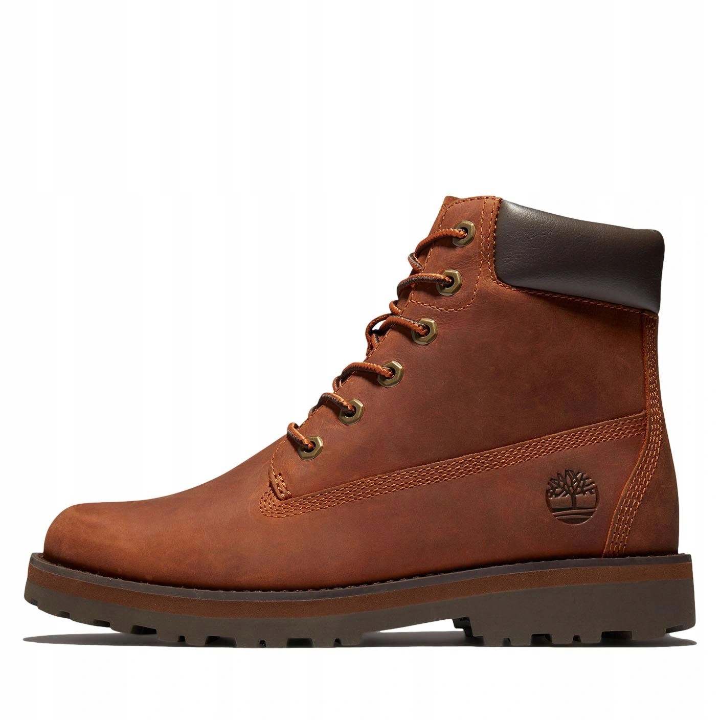 Buty dziecięce Timberland trekkingowe zimowe Courma Kid Mid brązowe