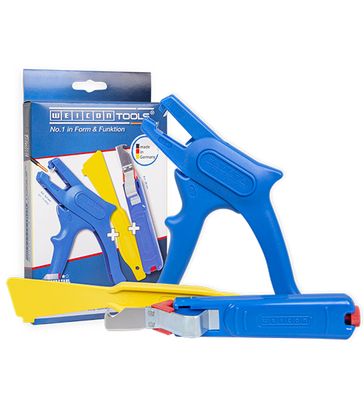 Odizolační kleště, nůž pro kabely Weicon Sada Classic Set Tools 52881009 De