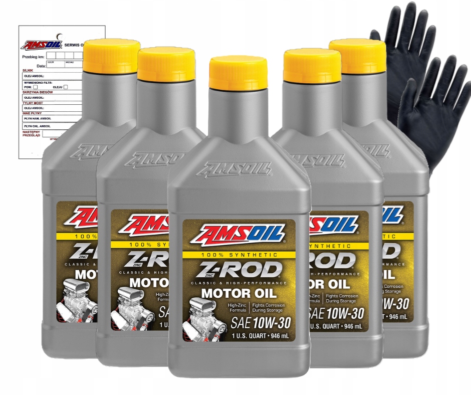 Motorový olej Amsoil Zrod 10W30 0,946 l, sada 5 ks