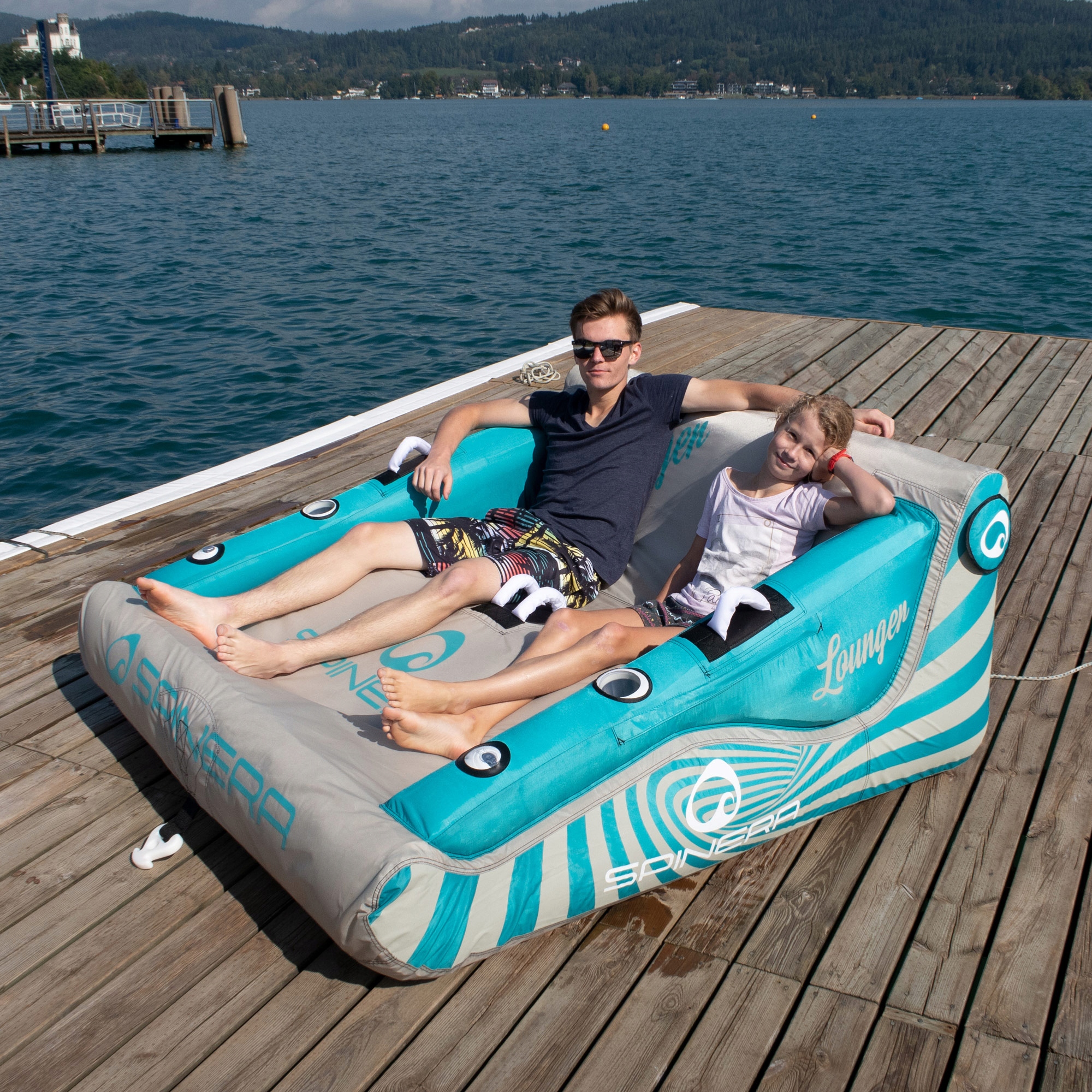 SPINERA Lounger - leżak na wodę do holowania dla 2 osób Kod producenta 19356