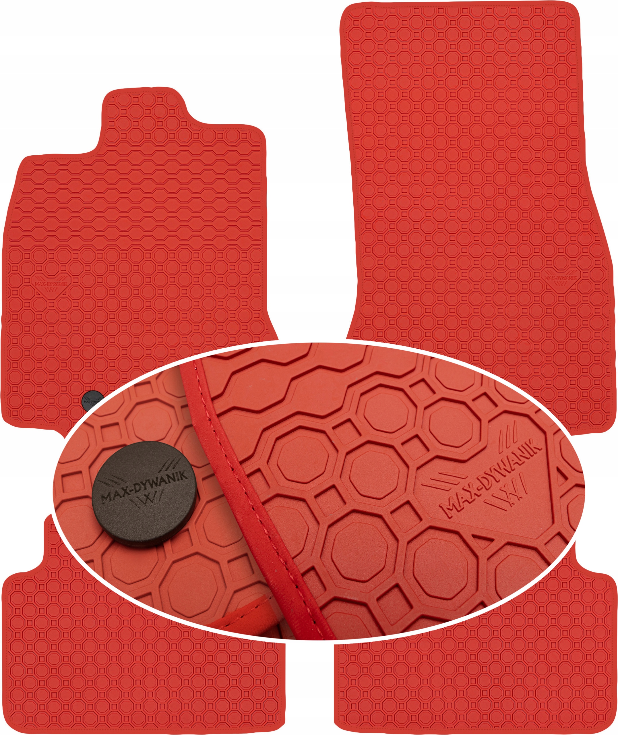 Jaguar Xf I 2WD 2008-2012 Koberce Červené