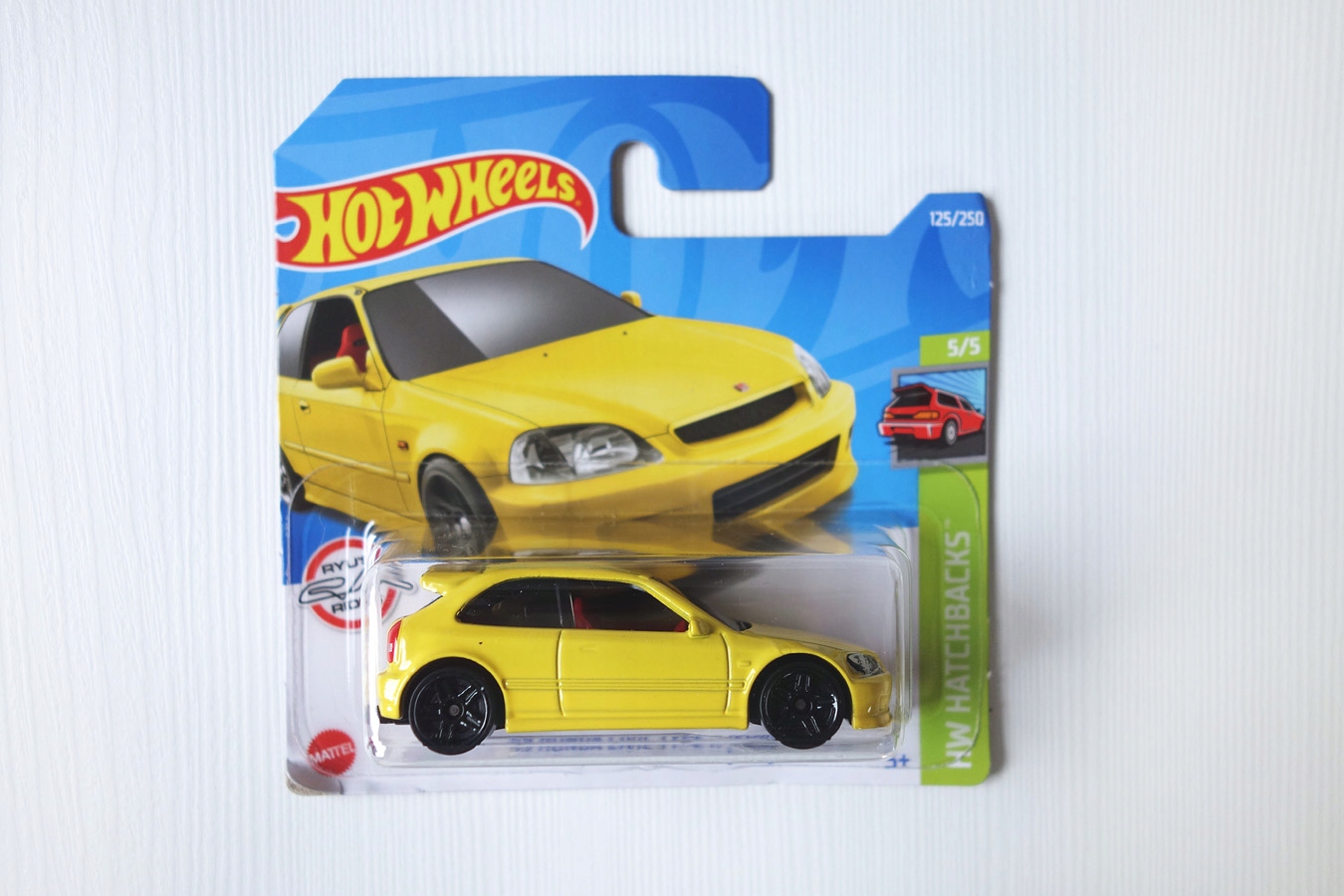 ホットウィール   ‘99 HONDA CIVIC TYPE R (EK9) Sklep z modelami samochodowymi dla każdego kolekcjonera