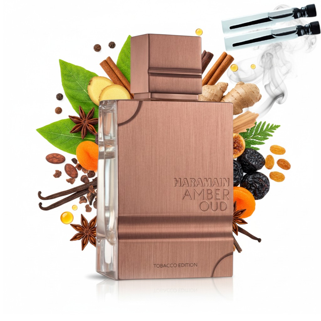 Parfém Al Haramain Amber Oud Tobacco Edition 60 Ml 2 vzorky Dárek