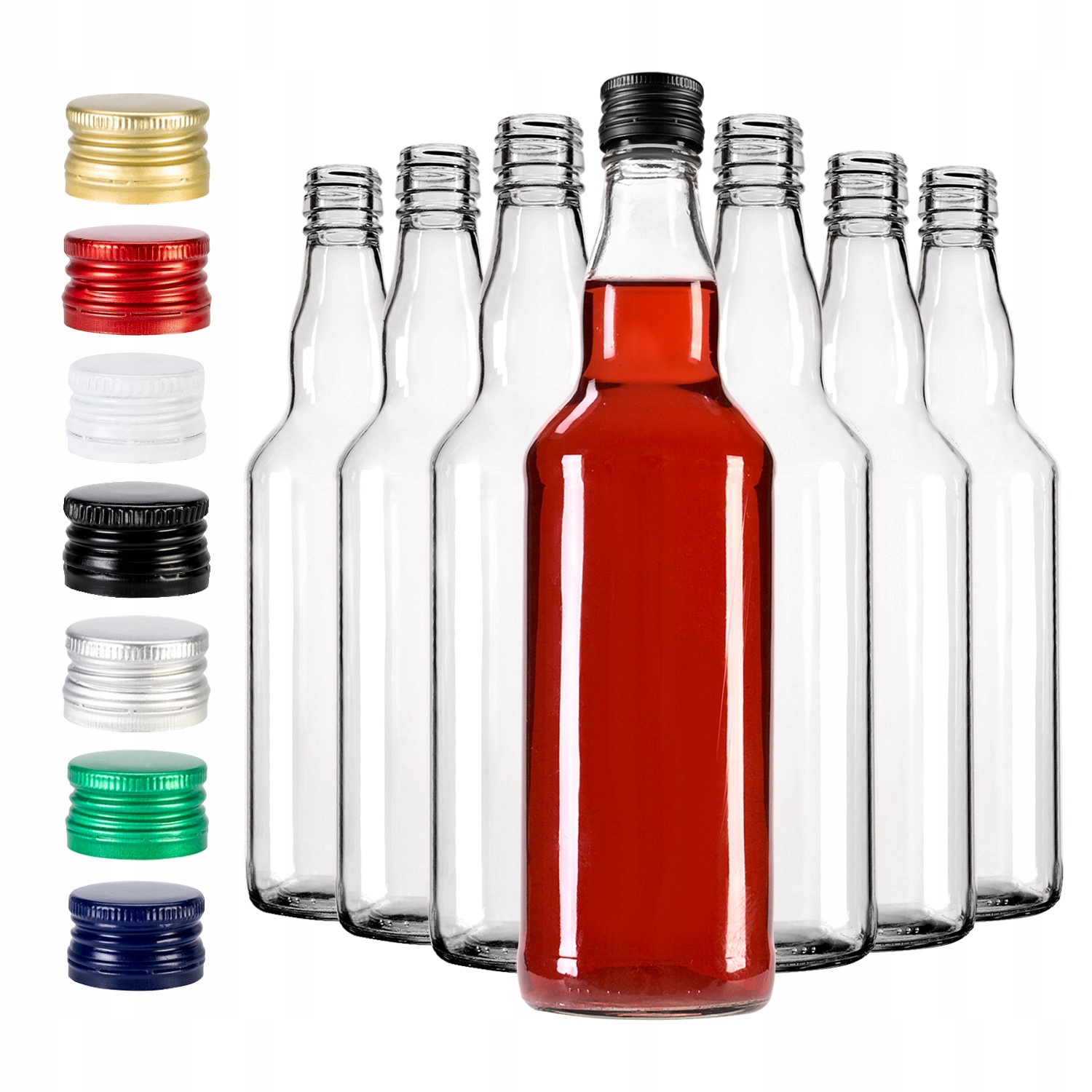 

100x Butelka Monopolowa 500ml na Nalewki Sok Wódkę