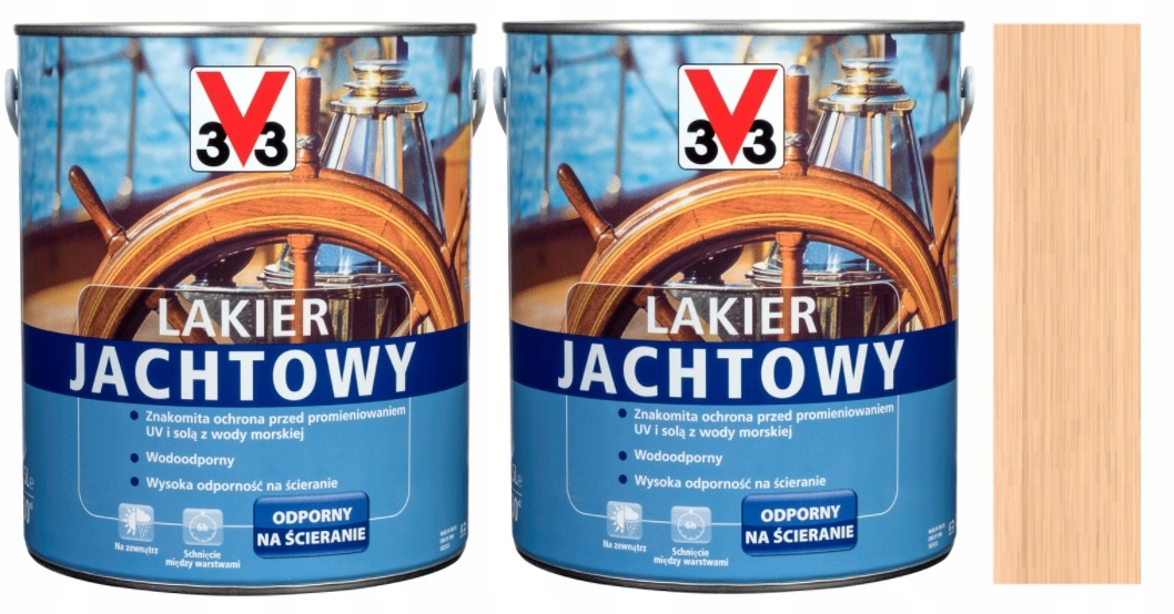 

Lakier Jachtowy Zestaw V33 Bezbarwny 5L