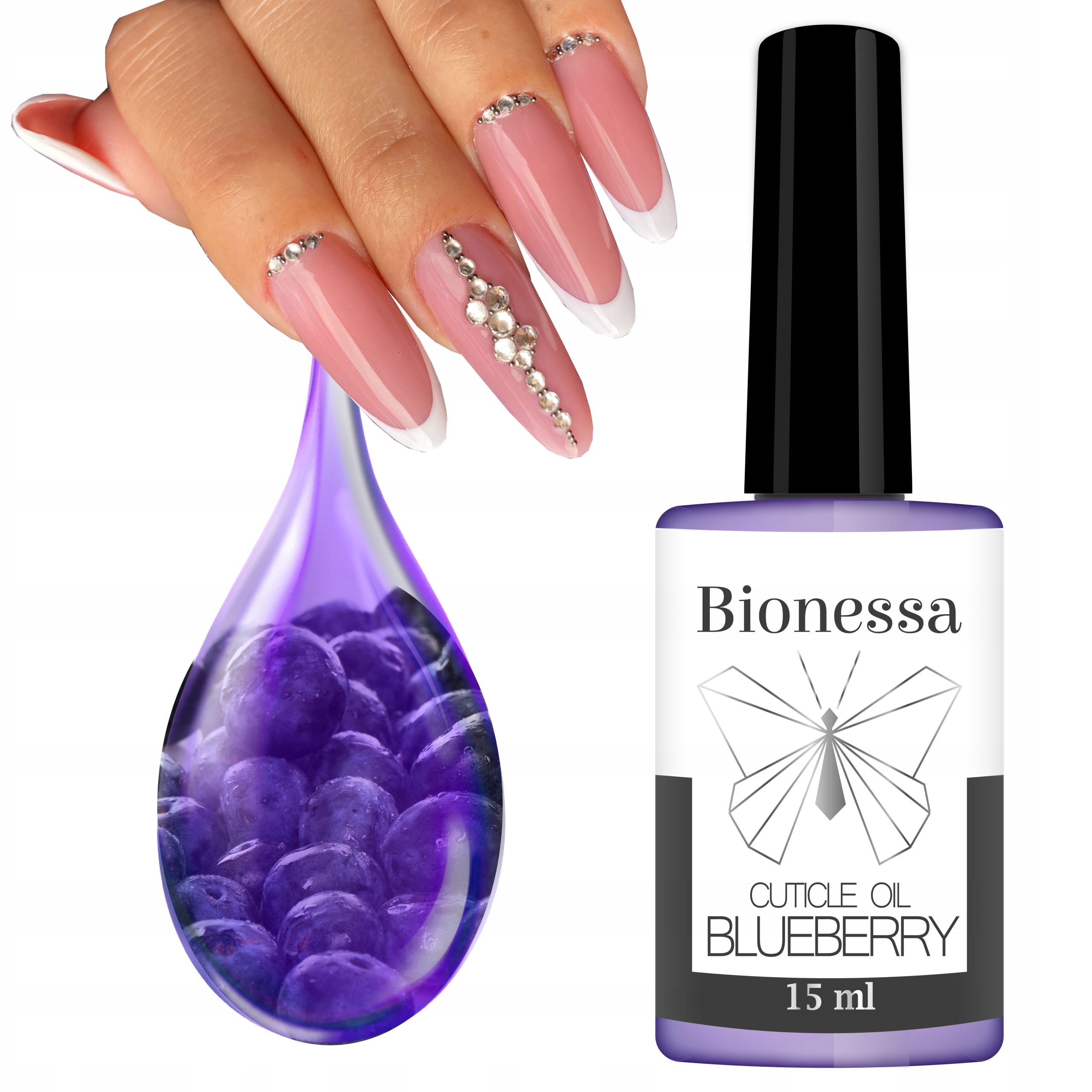 OLIWKA do SKÓREK i PAZNOKCI 15ml z pędzelkiem PIELĘGNACYJNA z WITAMINAMI