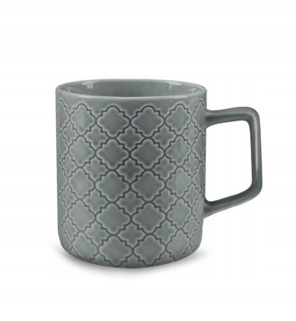 

Lubiana Marrakesz Szary K1 Kubek 400 ML Porcelana