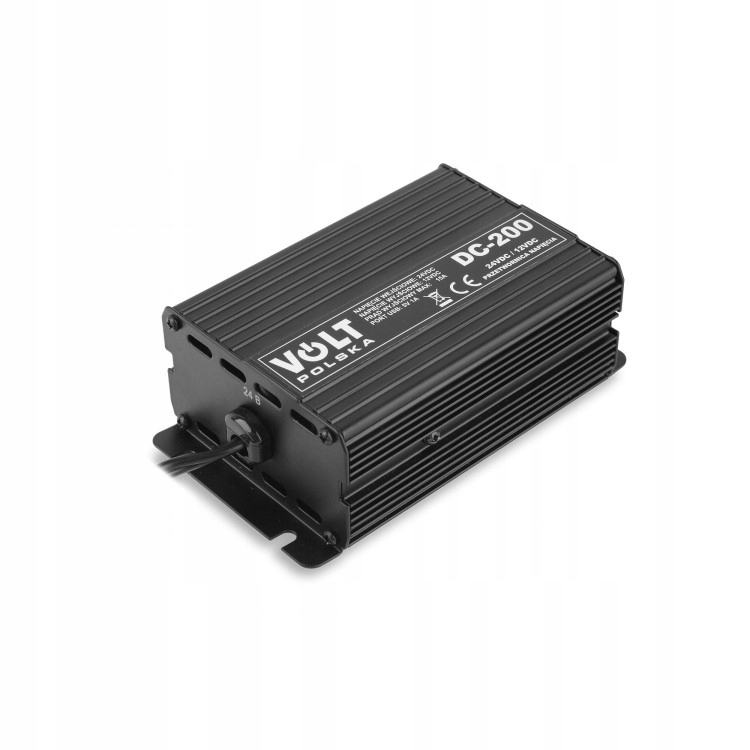 Volt Měnič Napětí napětí DC/DC 24-12V DC-200 Usb