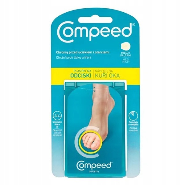 

Compeed Plaster na odciski między palcami 1 sztuka