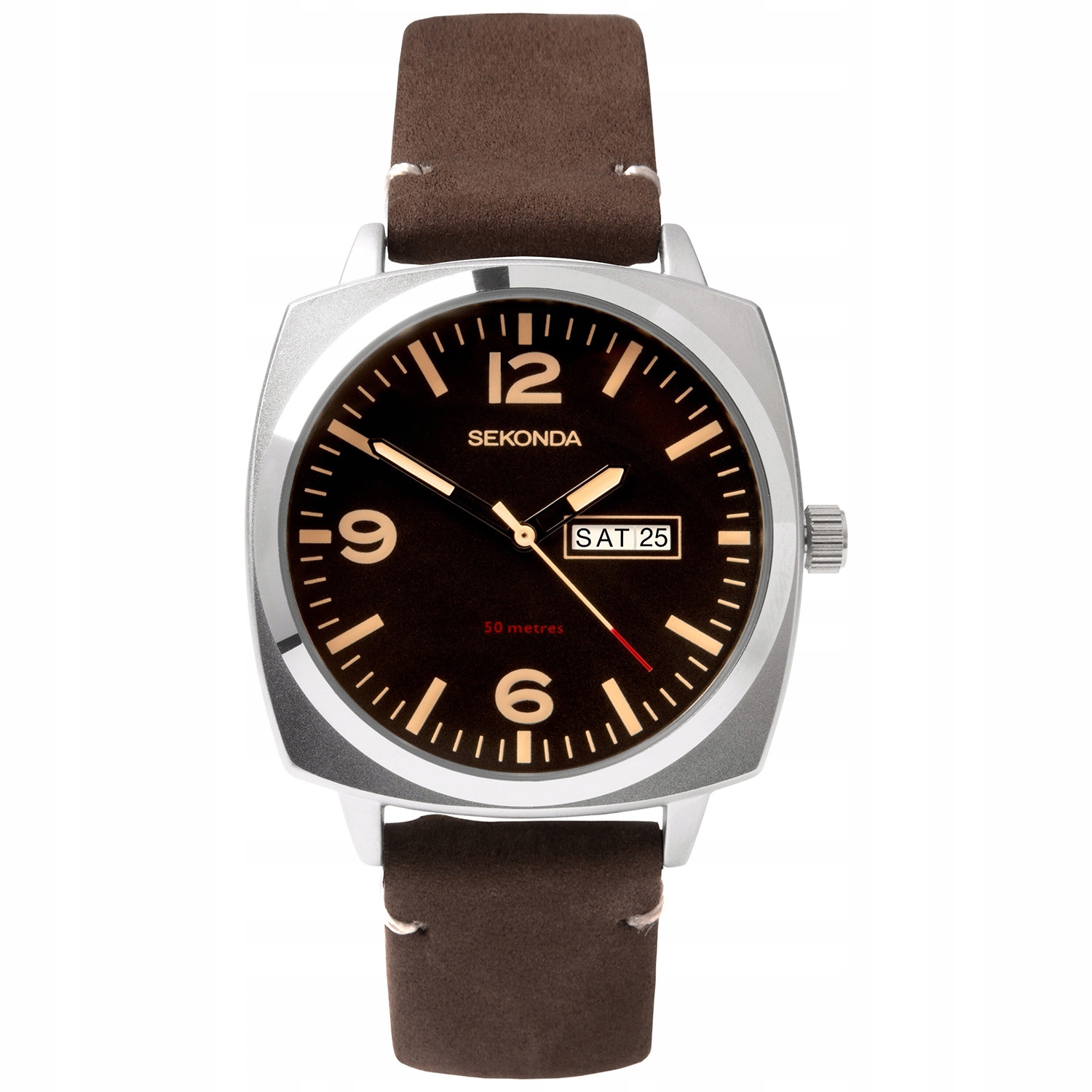 Pánské Hodinky Sekonda 1988 hnědé