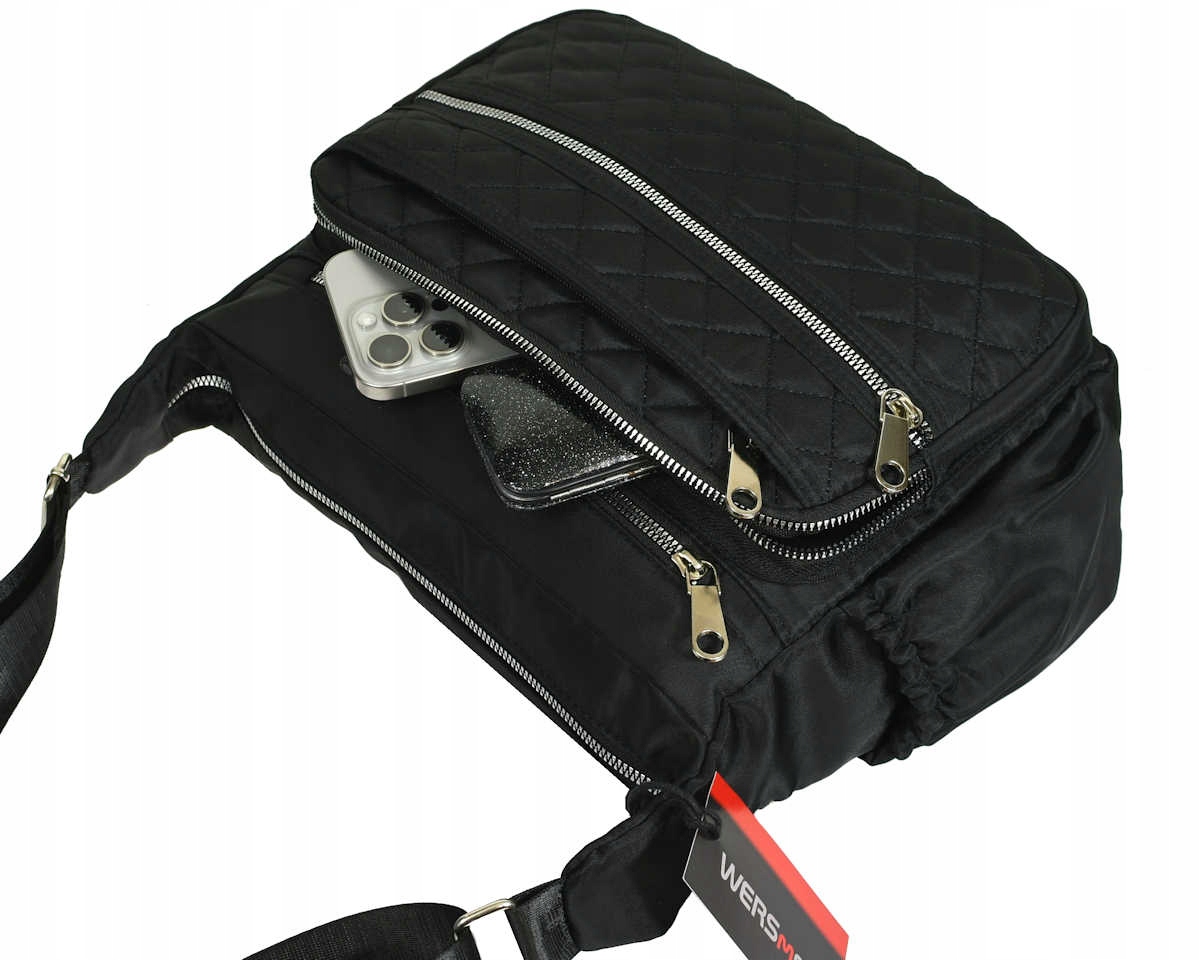 TOREBKA DAMSKA SPORTOWA torba z paskiem lekka Model WERSmond