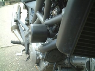 Crash Pady Classic Rg Racing Cagiva Raptor 650 Čierne