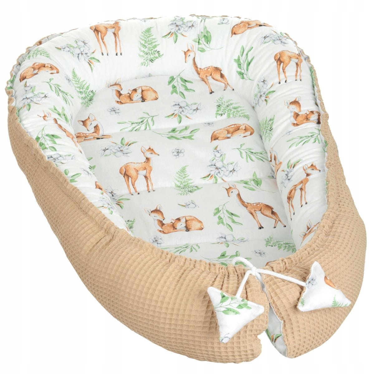 Kokon niemowlęcy zestaw 5w1 Wafel SARENKI Marka Sleep Gadgets