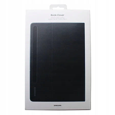 Originální Tablet Pouzdro Samsung Galaxy Tab S7 S8 T870, Knihový Obal, Černý