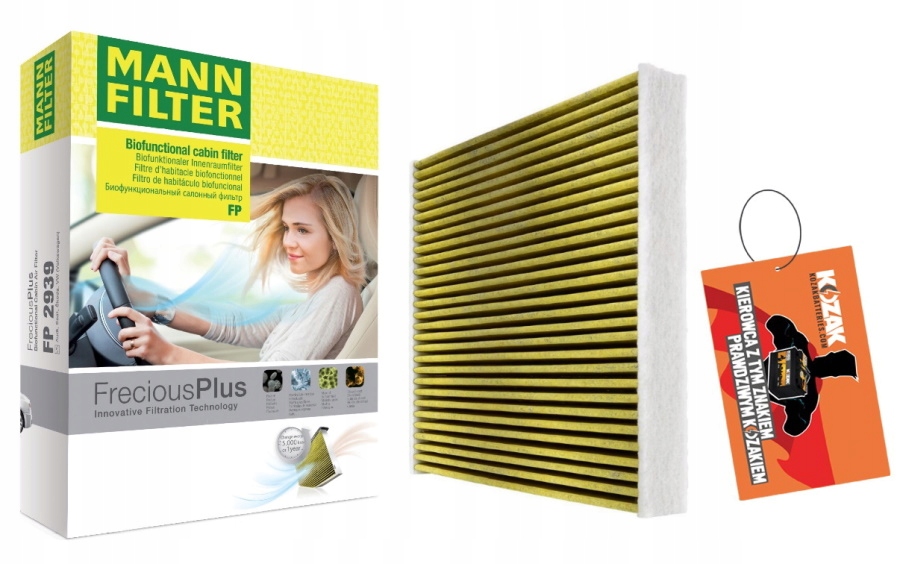 САЛОННИЙ ФІЛЬТР MANN FP 2733 ANTISMOG ДЛЯ VOLVO