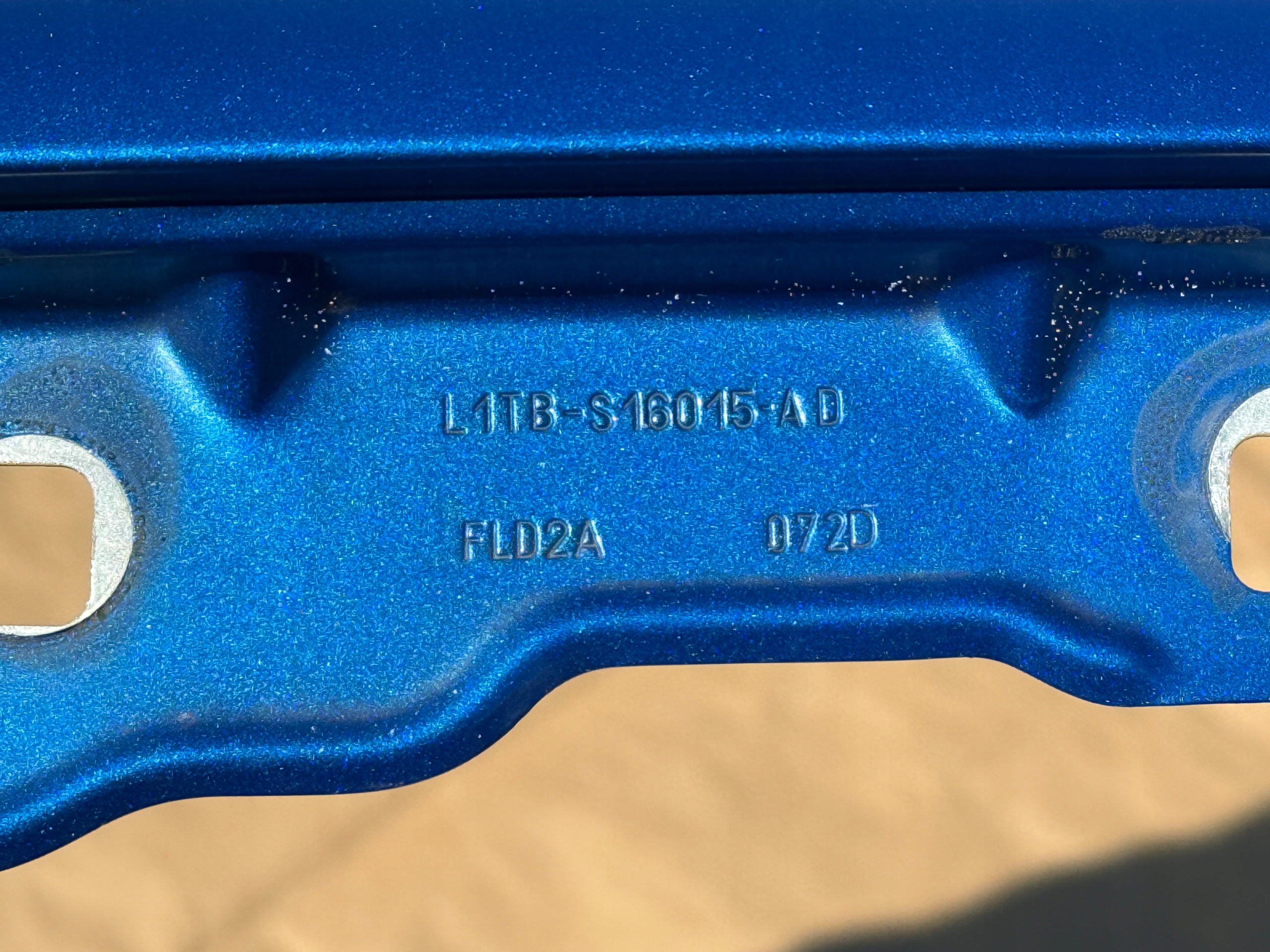 FORD PUMA MK2 2019-2025 fender right front DESERT ISLAND BLUE
