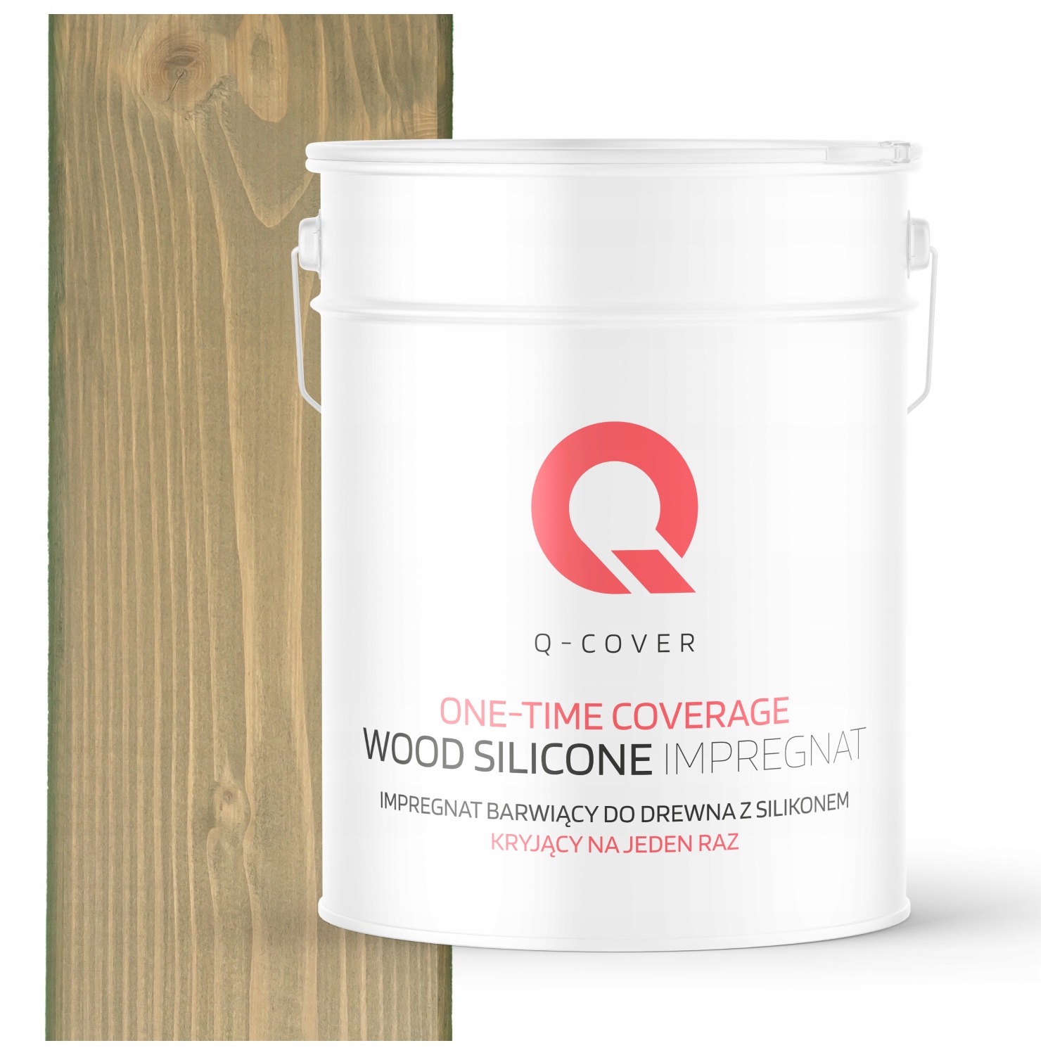 Krycí Impregnát Na Drevo Na Jedno Použitie, Extra Farba Uv, Šedá, Žltá, 10 L