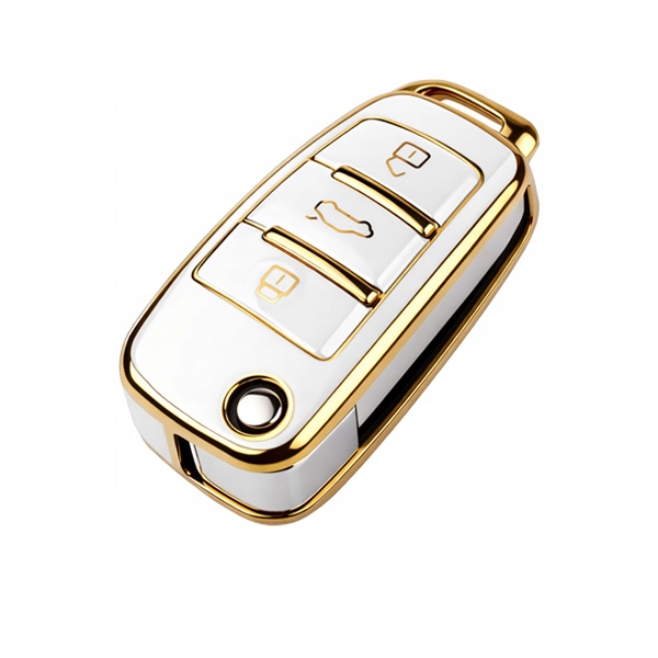 Etui Tpu Na Kluczyk Do Samochodu Pokrowiec Do Audi Białe