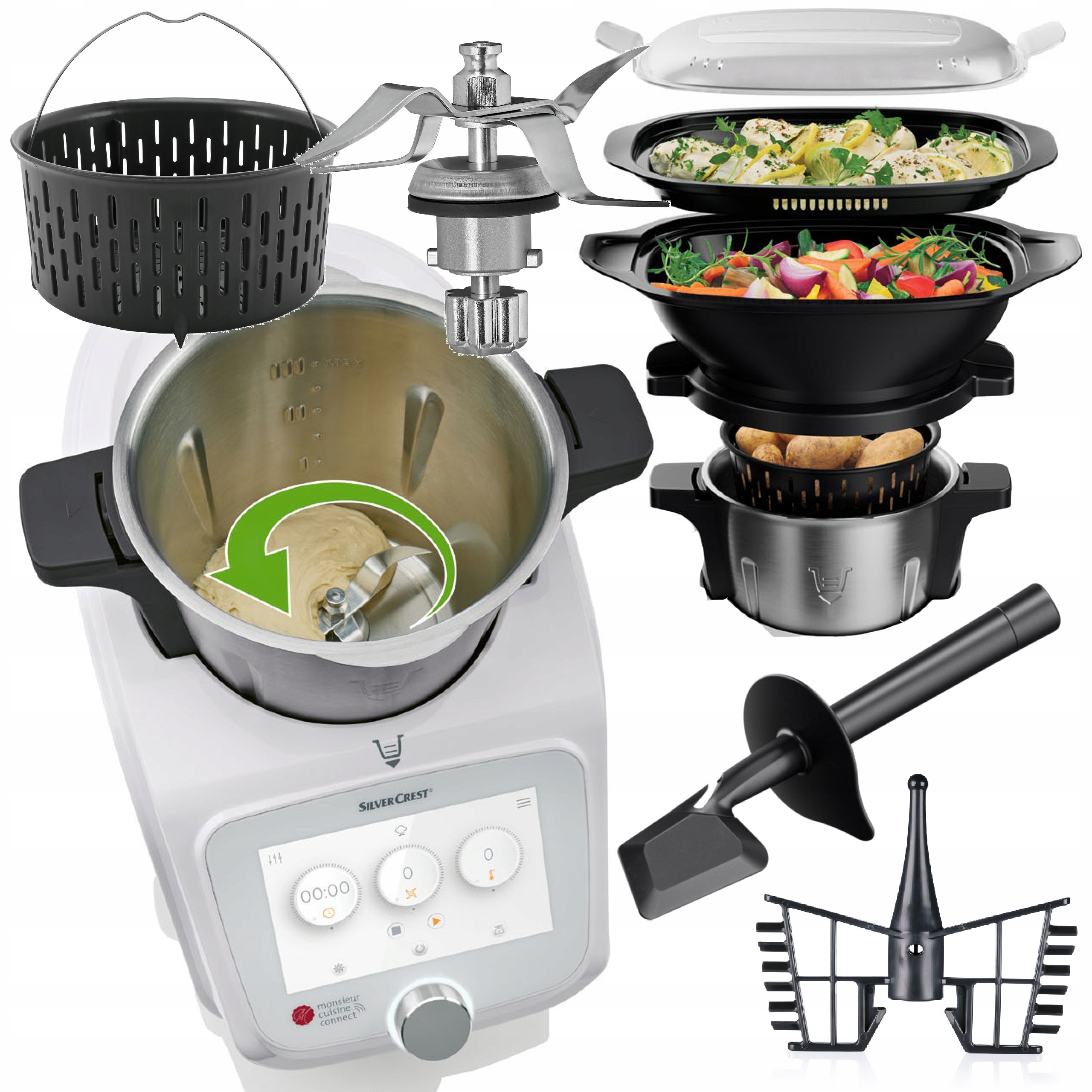 LIDLOMIX NOWY 2024 ROBOT KUCHENNY WIFI MONSIEUR CUISINE CONNECT PL EAN (GTIN) 0885126173056