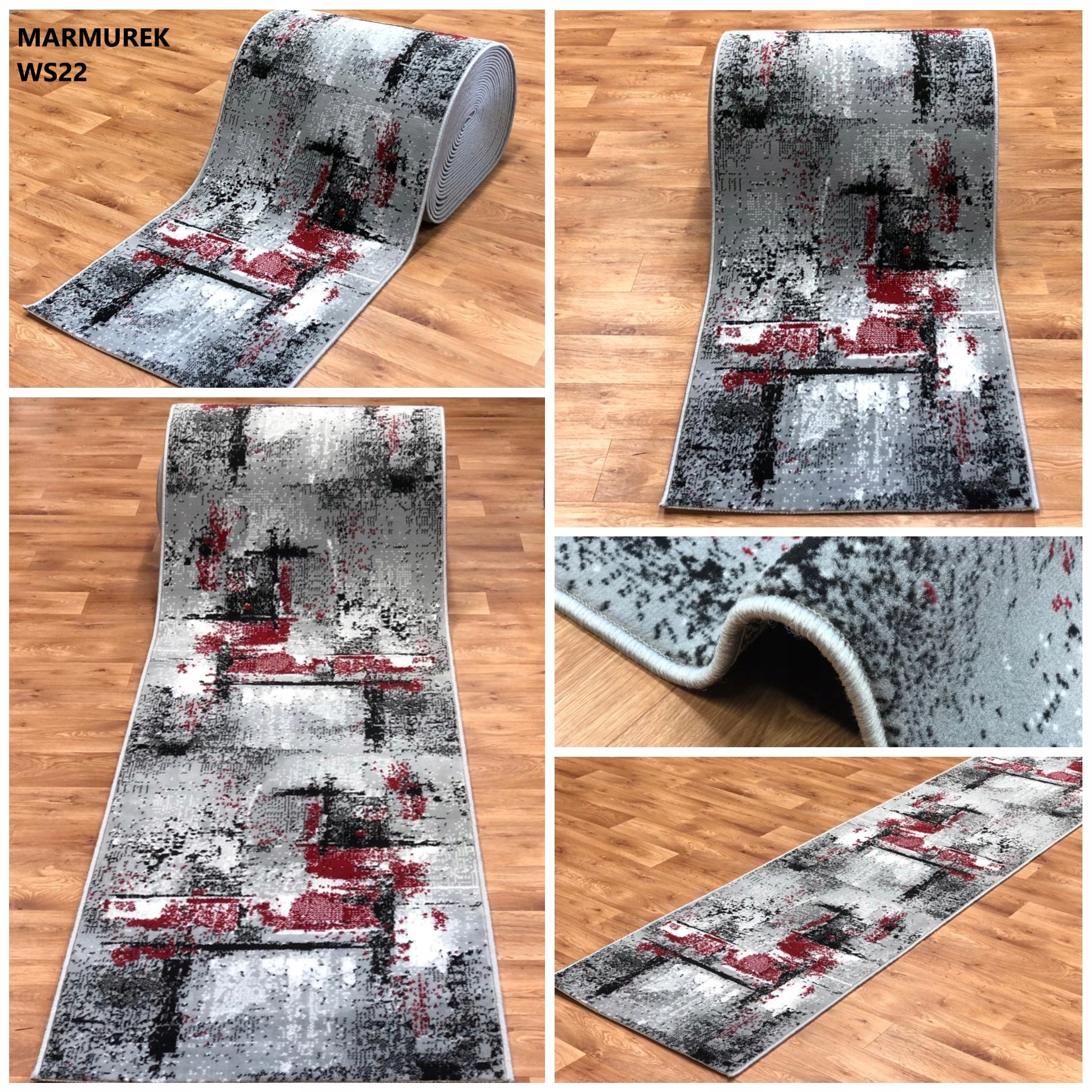 GĘSTY MODNY CHODNIK 80cm ORYGINALNY RÓŻNE MODELE Materiał polipropylen