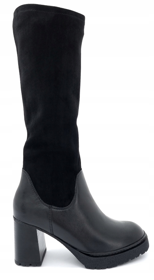 Kozačky na plošině Caprice 25614-41 Černá r38