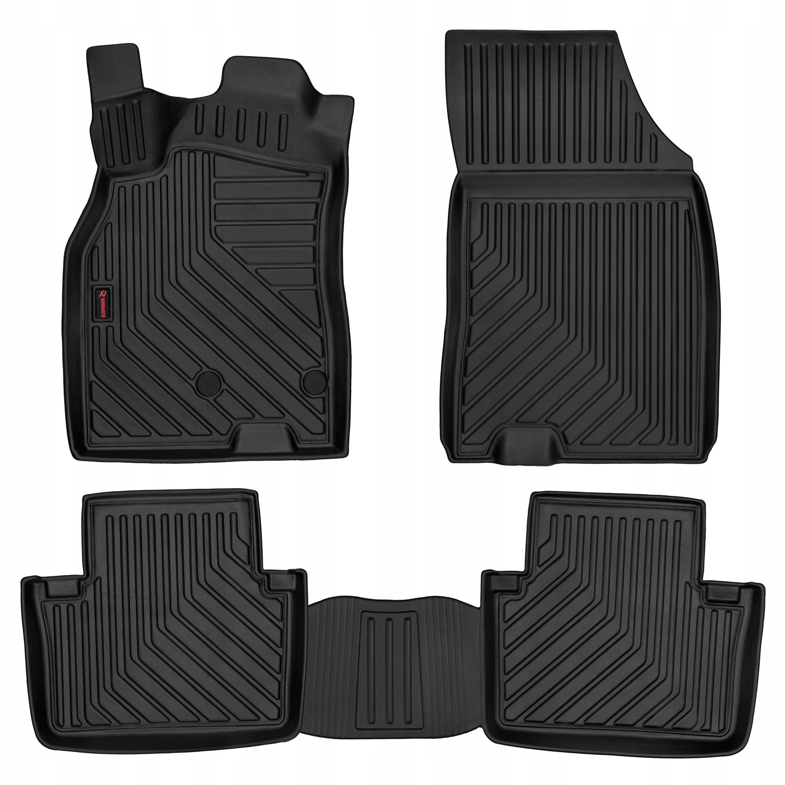 3D gumové autokoberce pre: Renault Megane III hatchback, kupé