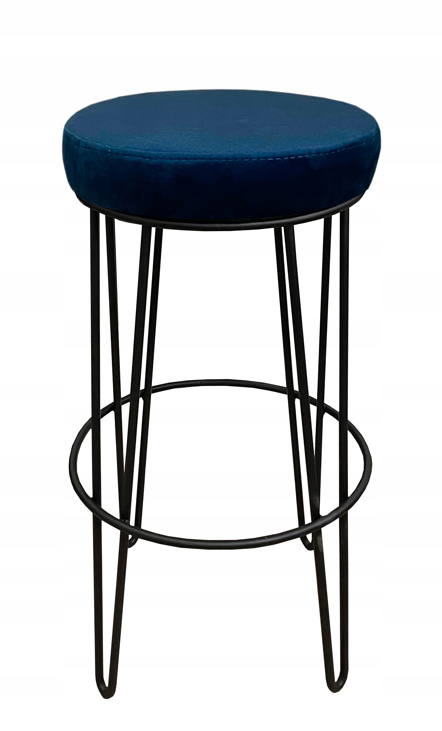 Hoker taboret 66 niski 4p metal loftowy granat