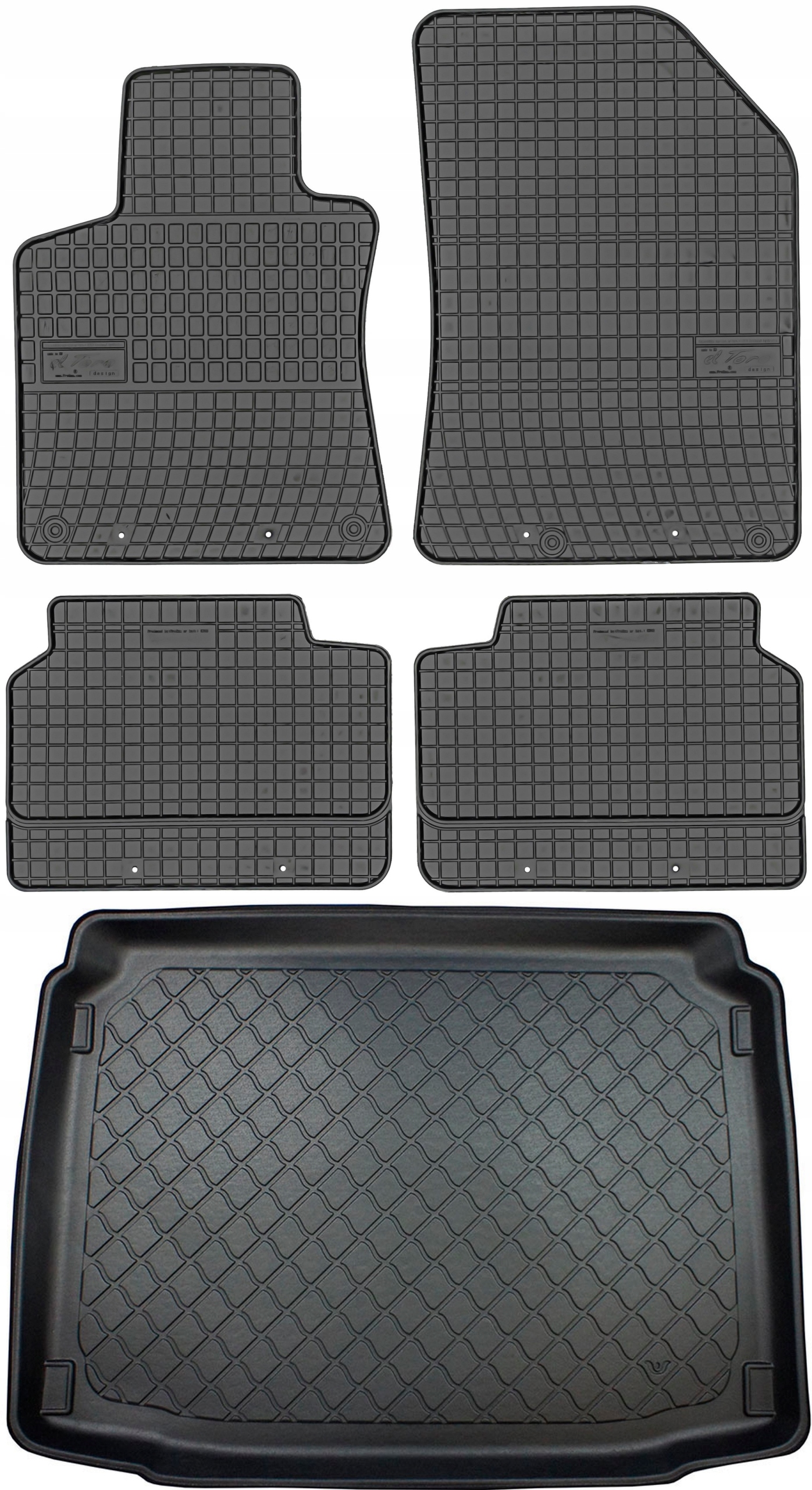 Peugeot 308 II Hb 2013-2021 Koberce s rohožou