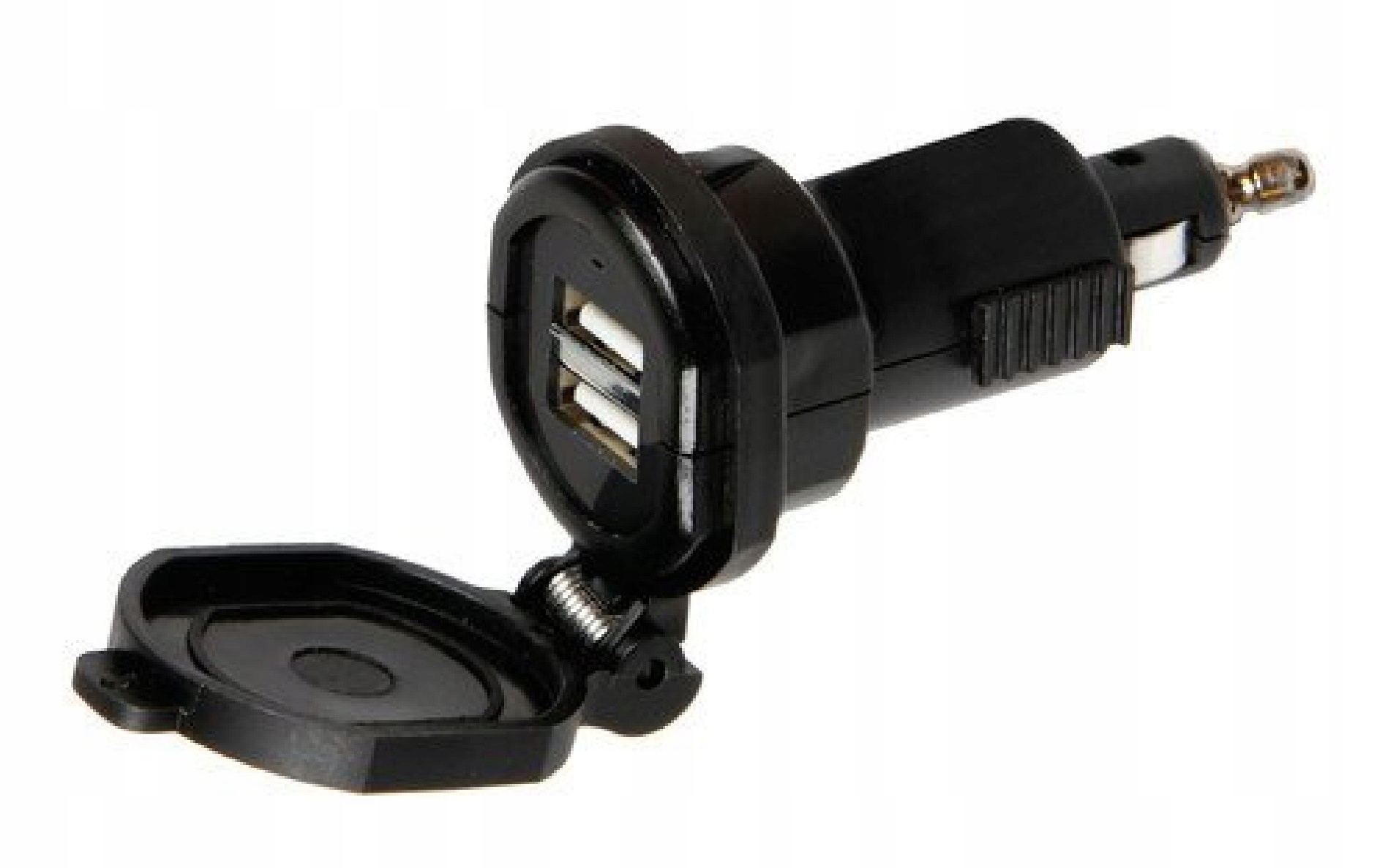 ЗАРЯДНОЕ УСТРОЙСТВО ДЛЯ МОТОЦИКЛА DINTECH 2 ПОРТА 12/32V