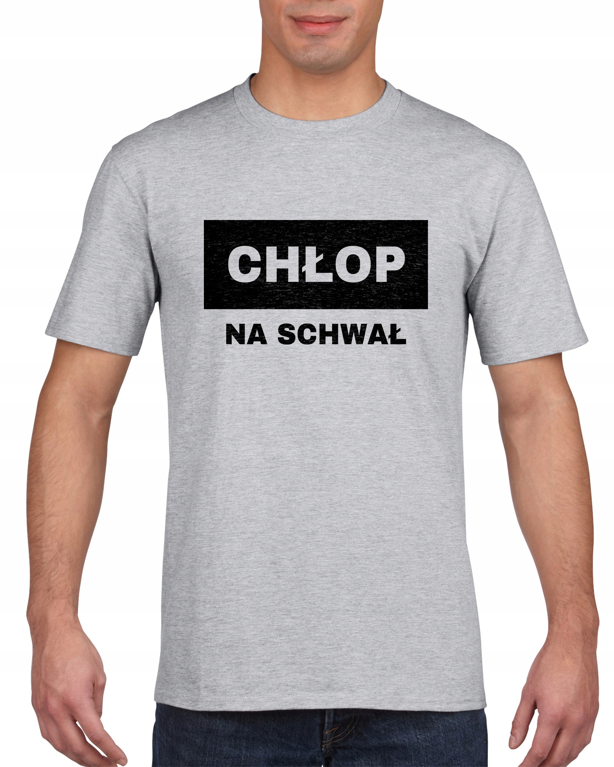 

Koszulka męska Chlop Na Schwal s XL