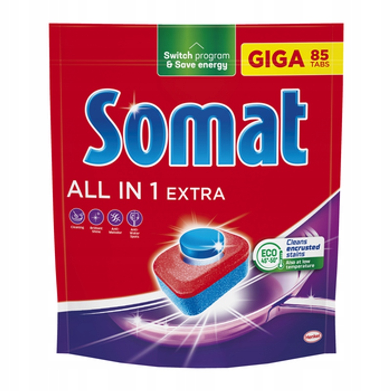 Levně Somat Tabletky All in One Extra 85 ks 1411 g