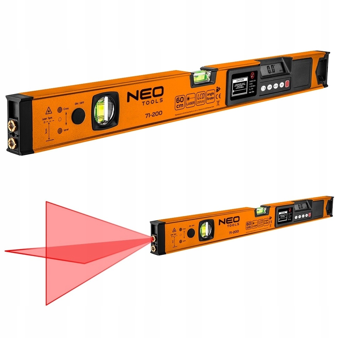 

Neo Poziomnica z wyświetlaczem elektronicznym 60cm