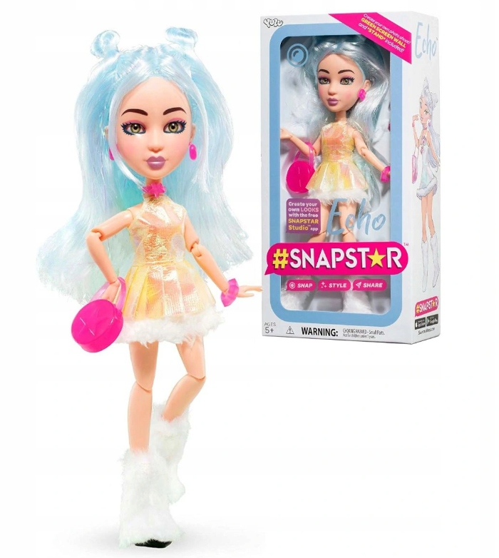 

Snapstar Yulu Lalka Echo Akcesoria Aplikacja