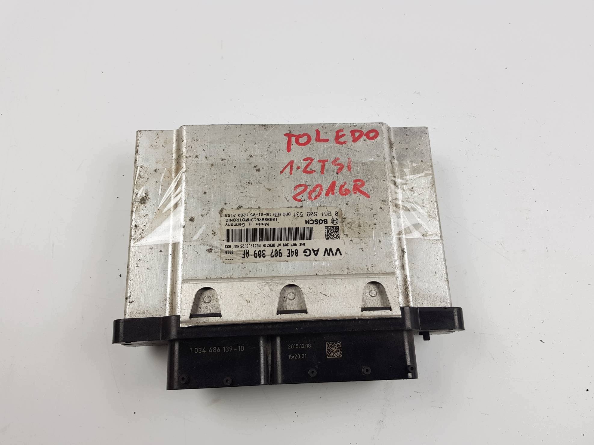 computer motore ECU 04E907309AF SEAT TOLEDO