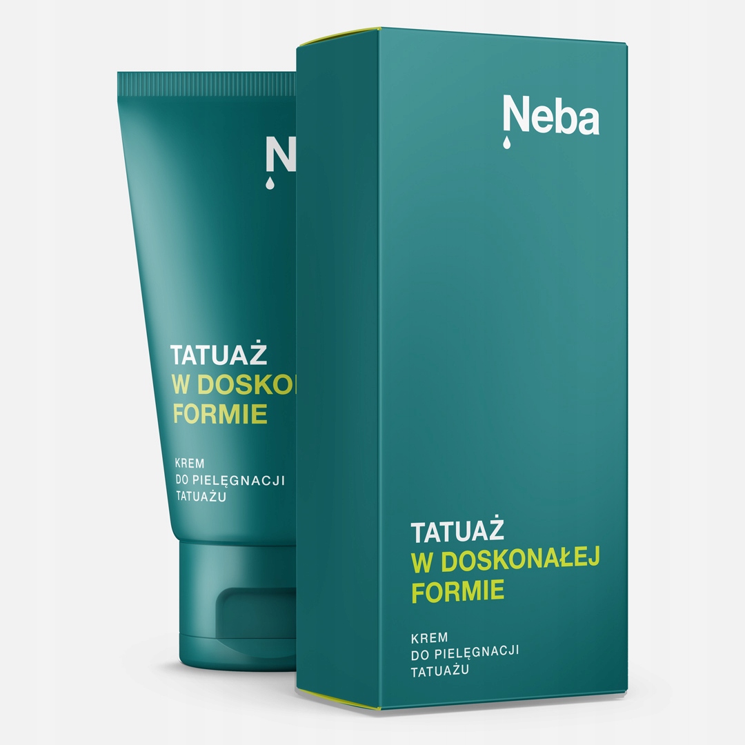 Zestaw KOSMETYKÓW do tatuażu NEBA MYDŁO Krem VEGAN Marka Neba