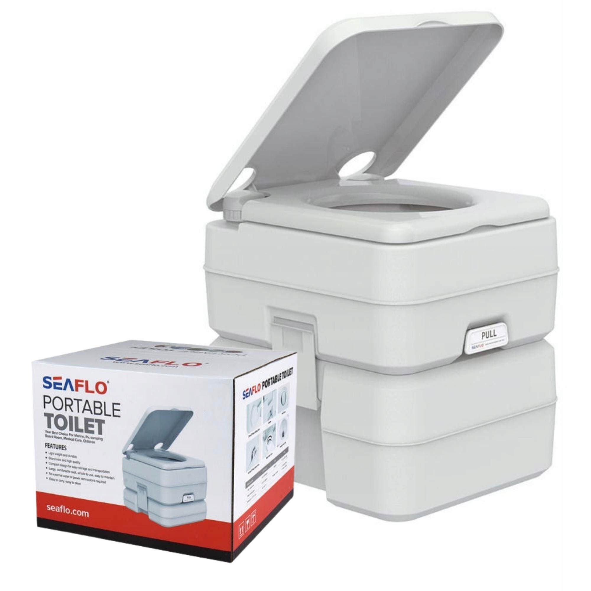 TOALETA PRZENOSNA TURYSTYCZNA KEMPINGOWA SEAFLO