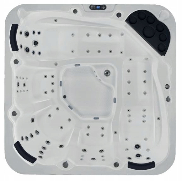 Celoroční venkovní Spa s vyhříváním 215x215x93 Polsko Bazén Jakuzi