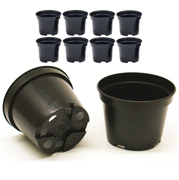

Doniczki produkcyjne okrągłe 10cm Czarne 10szt.