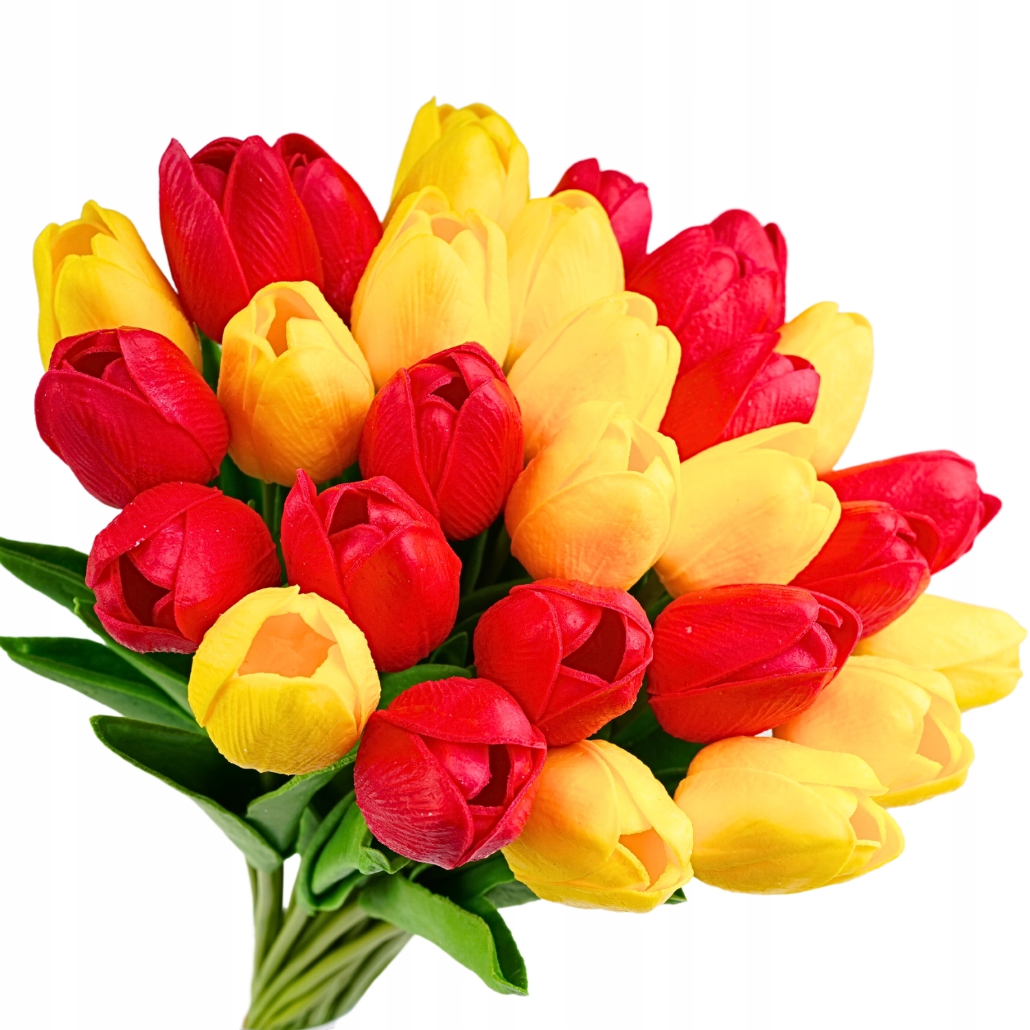 

Sztuczny Bukiet Tulipanów 30SZT. Gumowe Jak Żywe