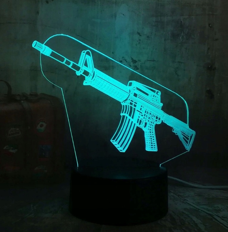 Lampka na biurko Counter Strike CS 16 LED PLEXIDO Marka Plexido