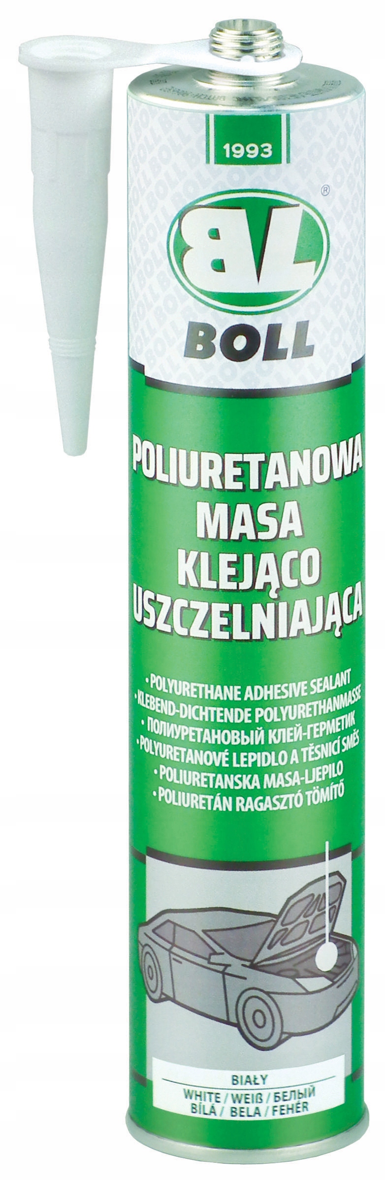 BOLL MASA KLEJĄCO-USZCZELNIAJĄCA BIAŁA POLIURETAN